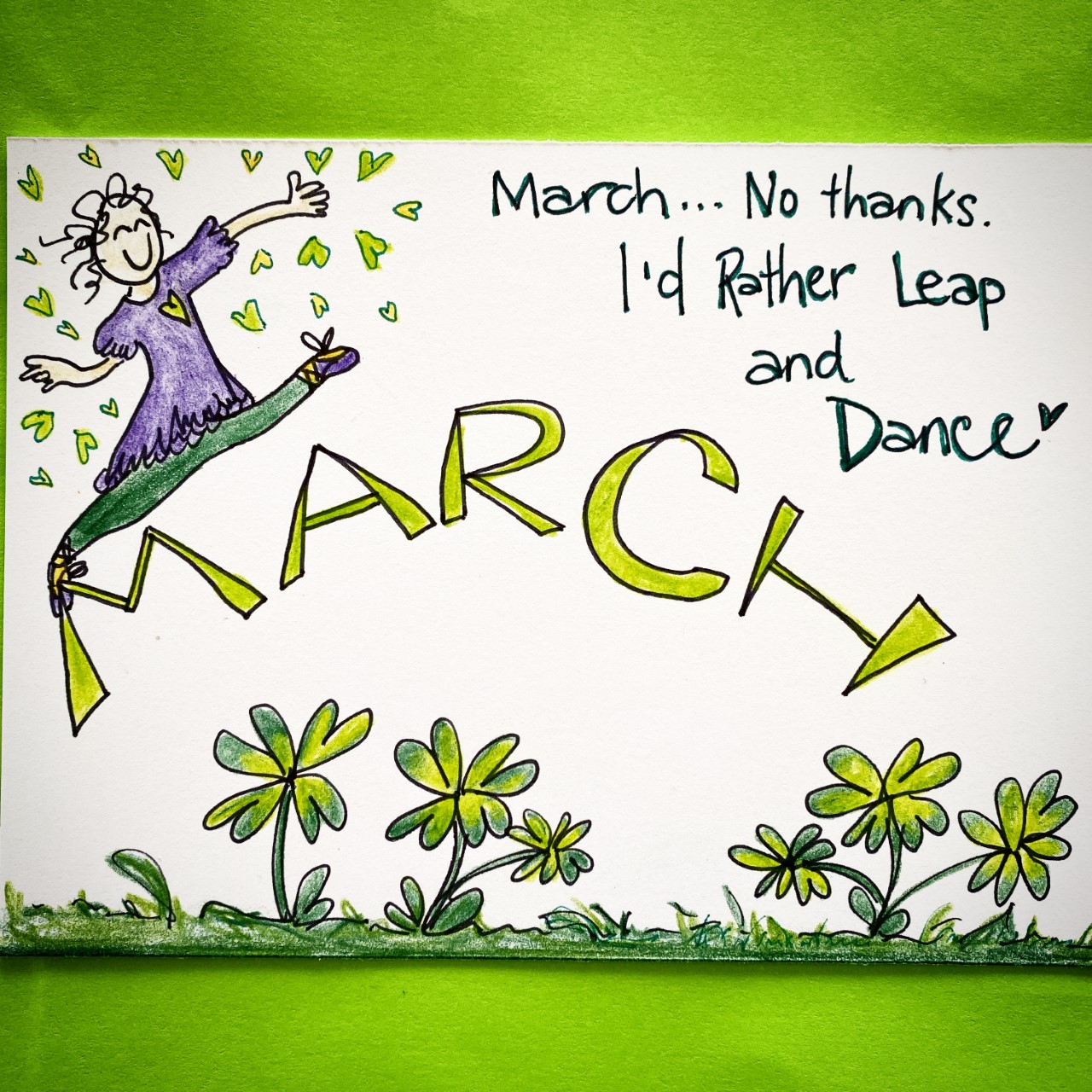 Leap into March with Rosie's Heart